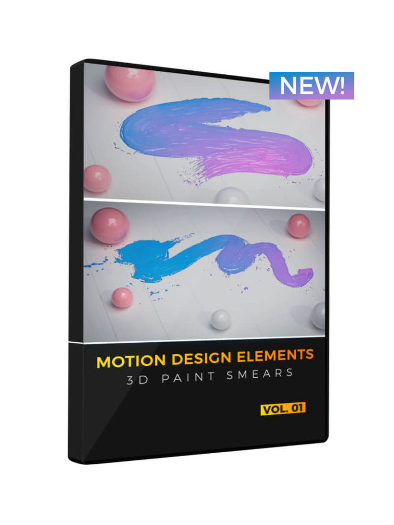 Motion Design Elements Volume 01: Paint Smears