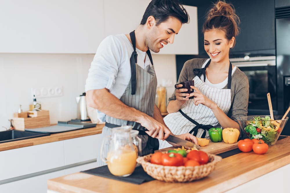 Cooking Together- Valentines Date Idea