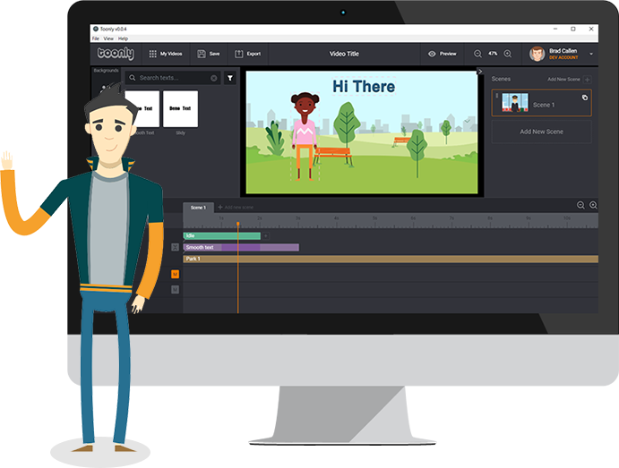 Featured image for Toonly Toonly - create your first cartoon