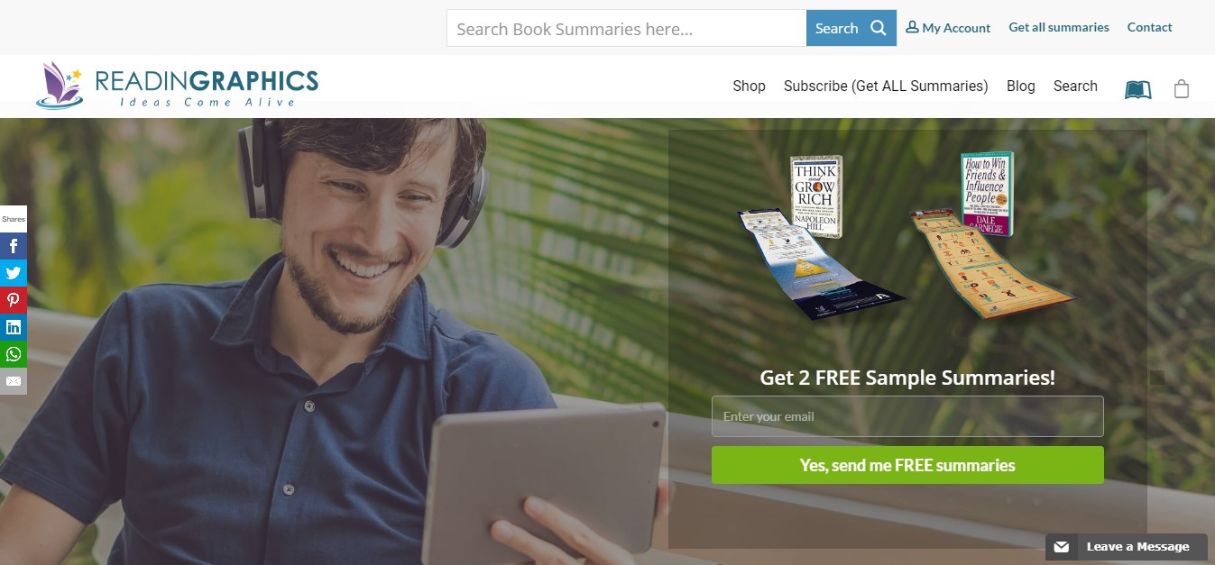 Readingraphics Coupons - Readingraphics: Text, audio and graphic book summaries