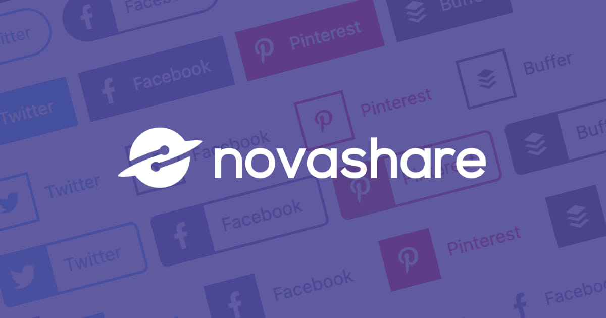 Novashare-A fast and lightweight WordPress social sharing plugin Novashare-A fast and lightweight WordPress social sharing plugin