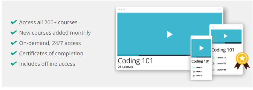 Zenva Academy's feature in the course