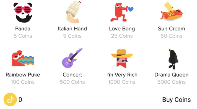 tiktok gifts tiktok gifts