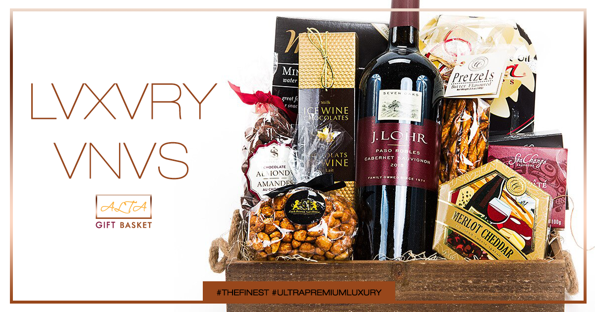 Alta Gift Baskets - luxury basket VNVS