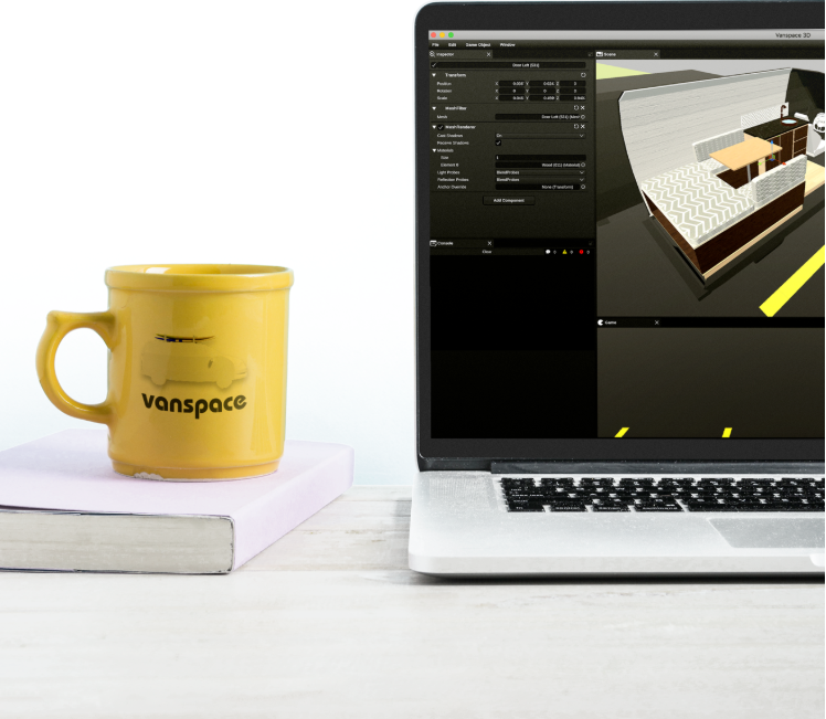 Vanspace 3D Van Design features