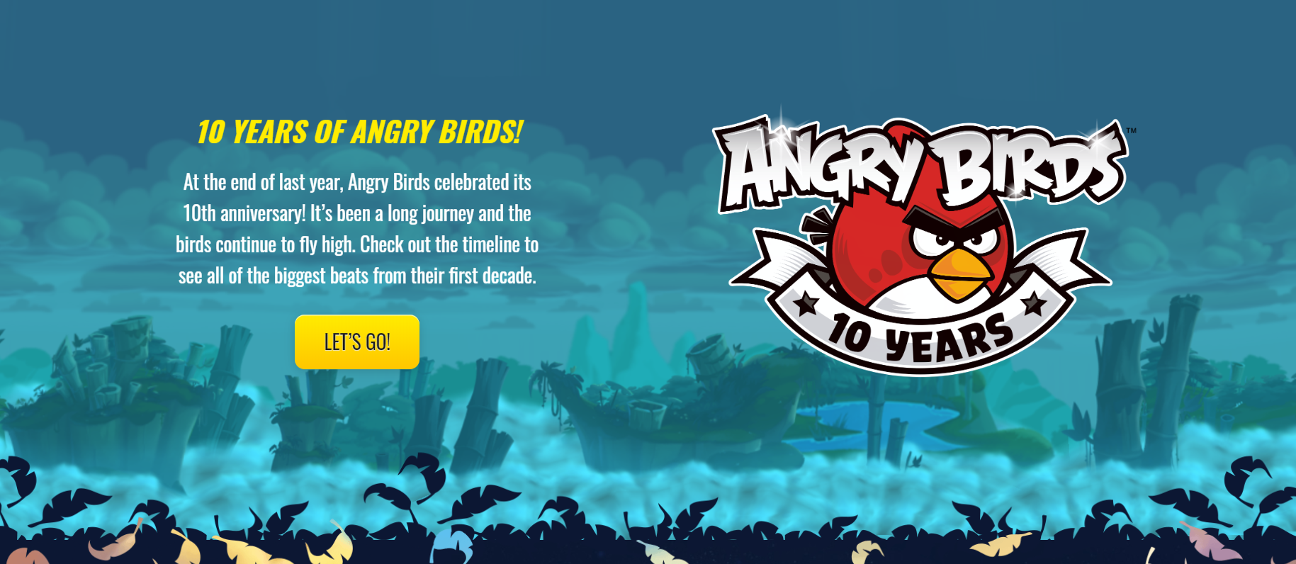 10 years of Angry Birds
