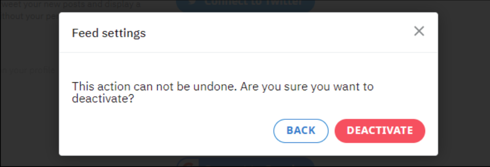 Reddit will ask you to confirm one last time. Click “Deactivate” if you are sure you want to continue