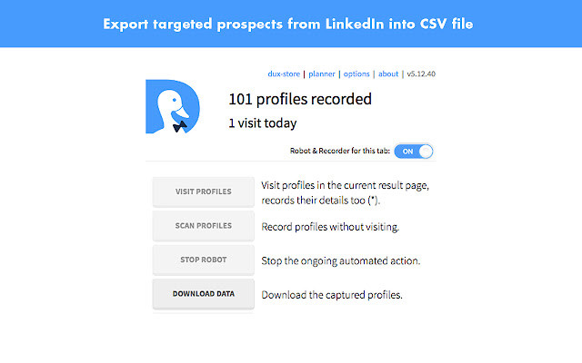 Dux-Soup for LinkedIn Automation