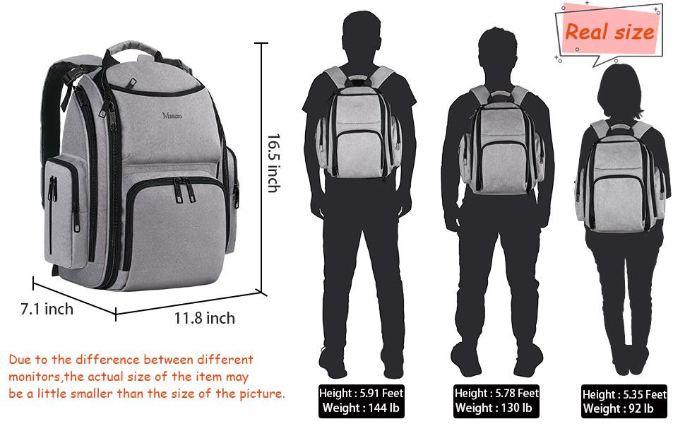 Choose to buy a backpack that is suitable for stature