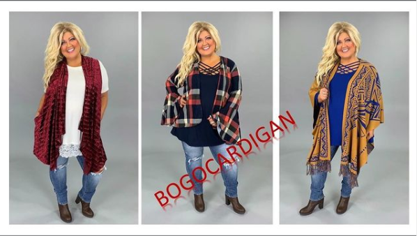 Buy Curvy - Bogocardigan