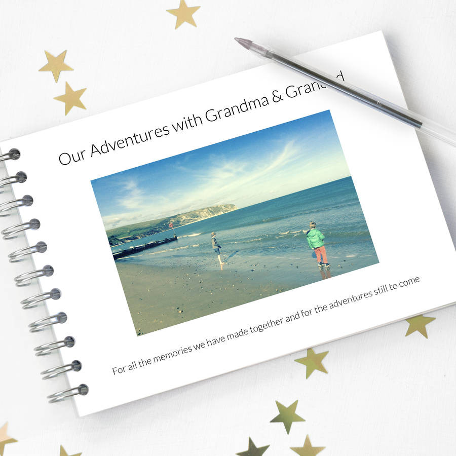 Original personalised grandparent memory album Original personalised grandparent memory album