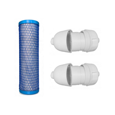 Hydroviv - Faucet & 2 Shower Filter Bundle Replacement Cartridges Hydroviv - Faucet & 2 Shower Filter Bundle Replacement Cartridges