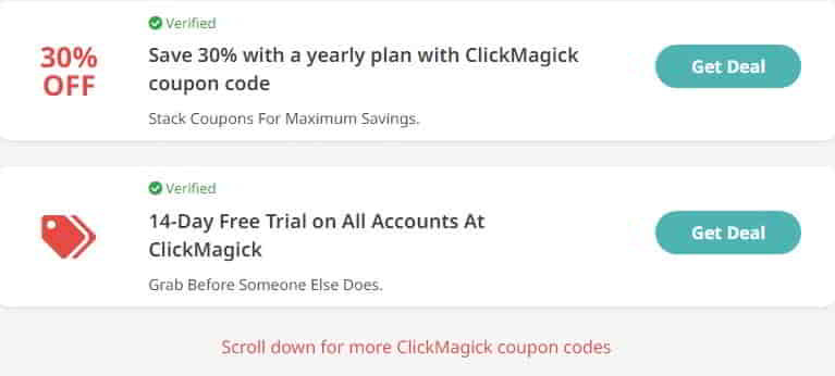 ClickMagick coupon code ClickMagick coupon code