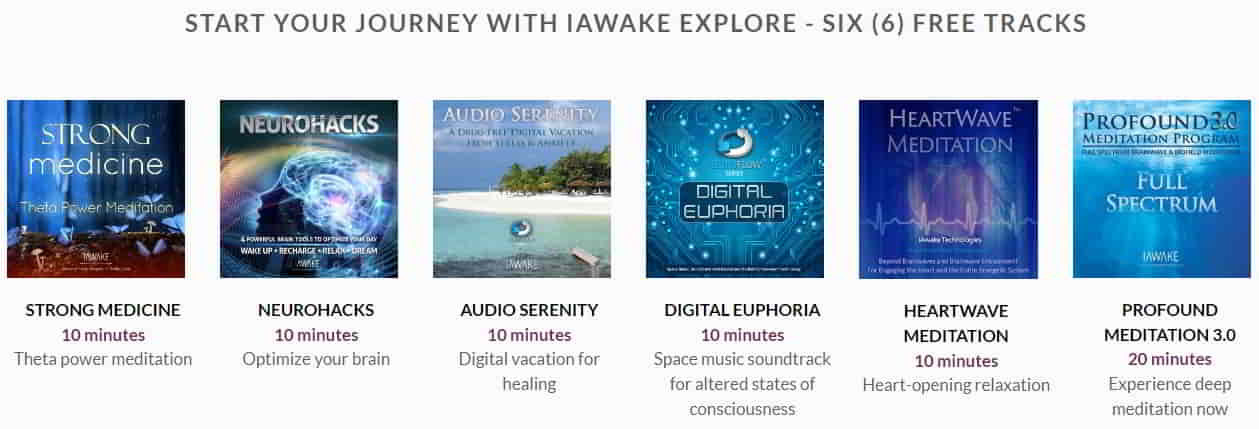 iAwake Explore - 6 tracks  IAwake Technologies Coupon Code - iAwake Explore - 6 tracks