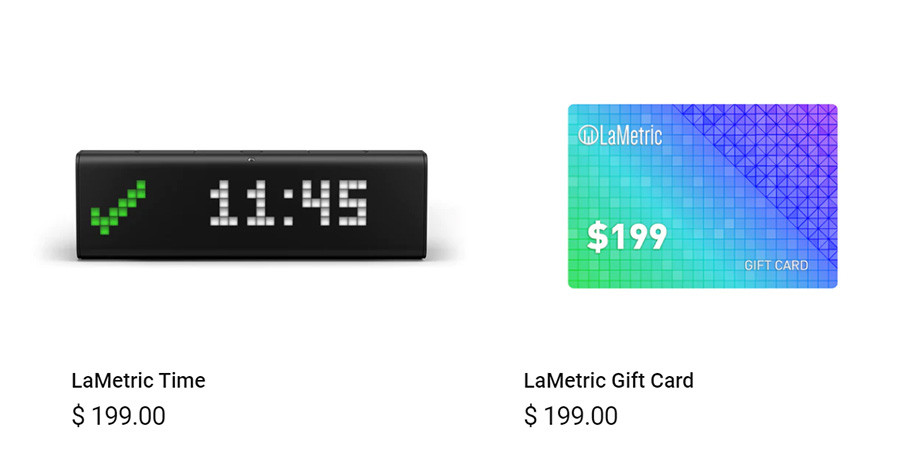 LaMetric products