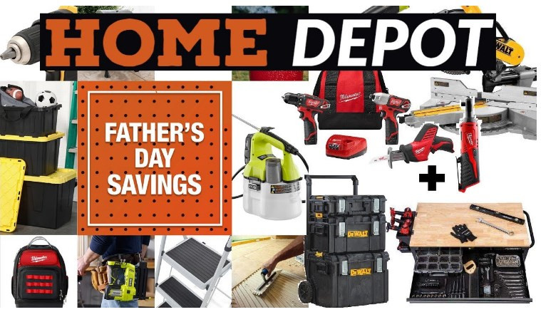 Home Depot Father's Day Deals