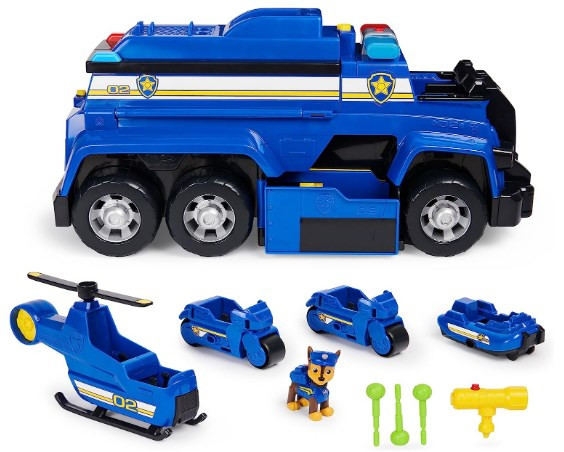 Paw Patrol, Chase’s 5-in-1 Ultimate Cruiser with Lights and Sounds Paw Patrol, Chase’s 5-in-1 Ultimate Cruiser with Lights and Sounds