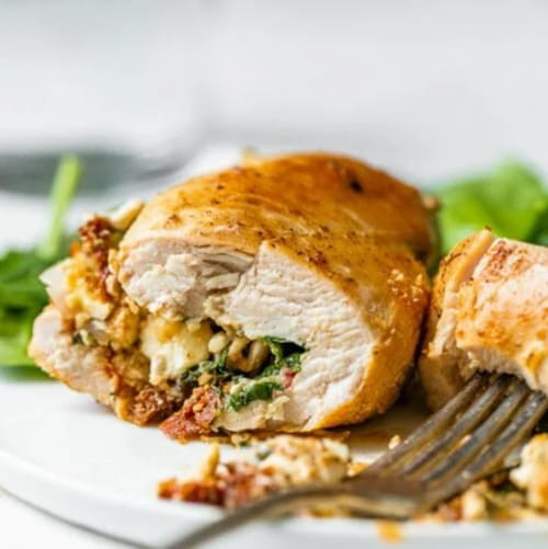 StuffedChickenBreastwithSpinachandFeta - couponupto.com