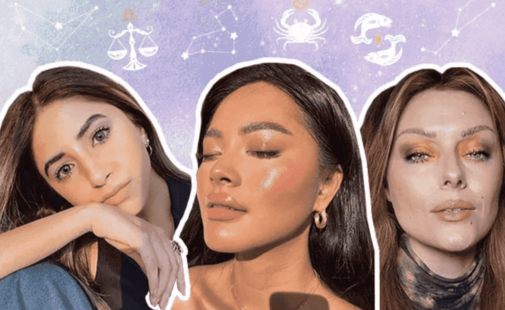 Christmas makeup ideas based on the zodiac signs