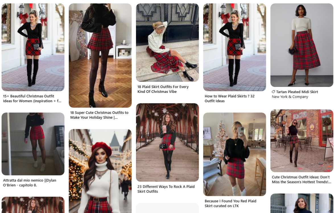 26 Top Stylish Red Plaid Skirt Outfit Ideas to Look Effortlessly Chic