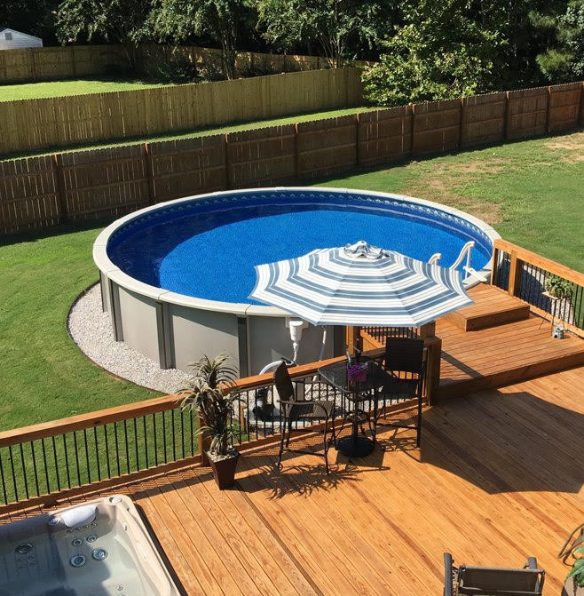 60+ Nice Above Ground Pool Ideas to Transform Your Backyard Oasis