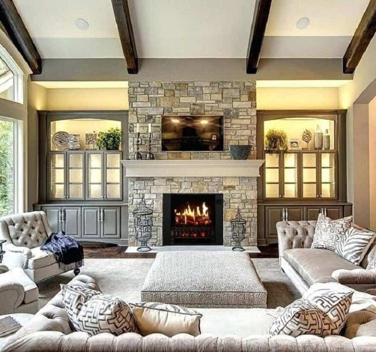 97+ Inspiring Fireplace Ideas for Your Living Room