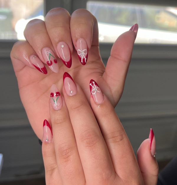 40+ Stunning Cherry Nail Designs: Sweet & Trendy Inspiration