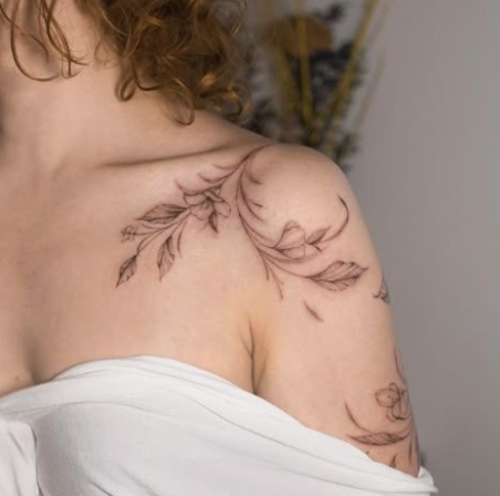 Exploring Honey Suckle Flowers Tattoo: A Harmonious Blend of Nature, Art, and Symbolism