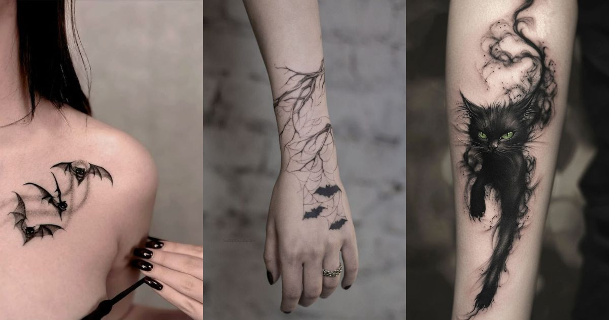15+ Small Halloween Tattoo Ideas for Women: Cute & Spooky Ink Inspiration