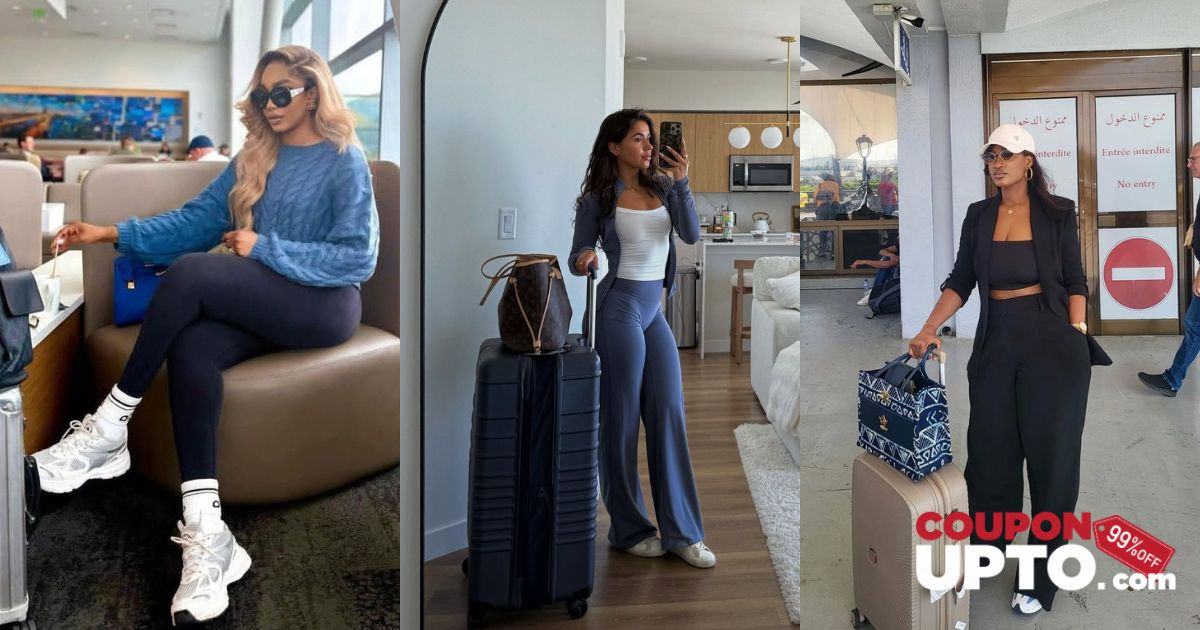 10+ Airport Outfit Ideas for Ladies – Comfy, Chic & Travel-Ready