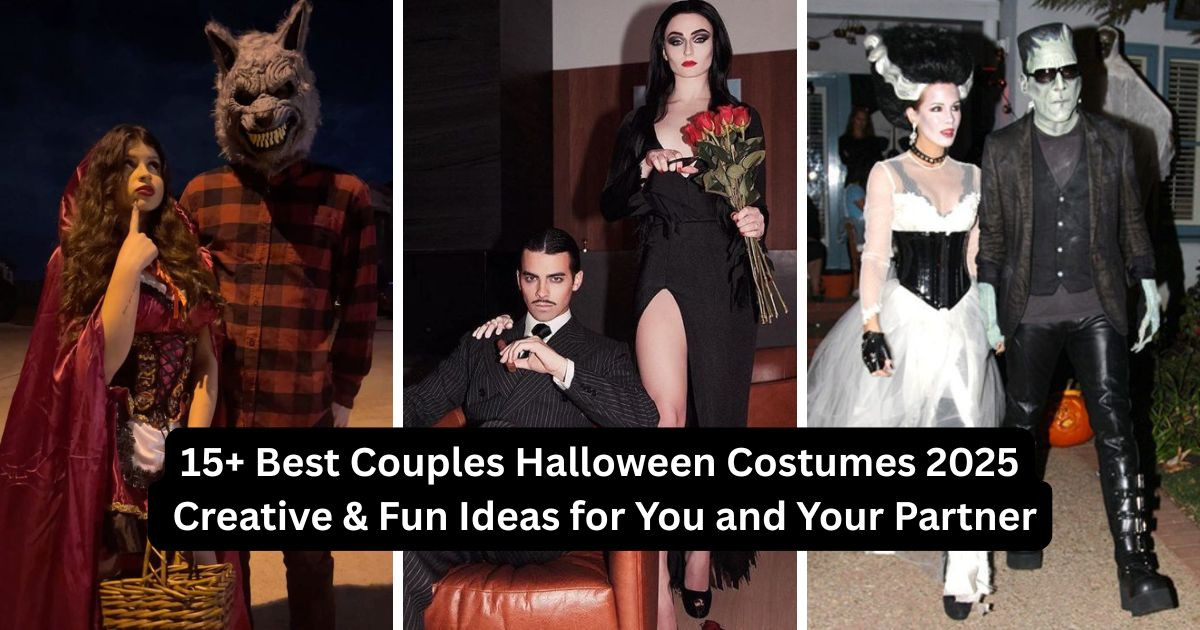 15+ Best Couples Halloween Costumes 2025: Creative & Fun Ideas for You and Your Partner