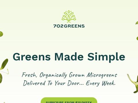 702 Greens Coupons and Promo Code