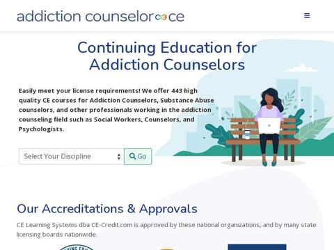 Addictioncounselorce.Com Coupons and Promo Code
