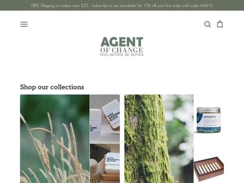 Agent Of Change Coupons Agent Of Change Coupons and Promo Code