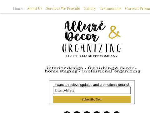 Alluredecorandorganizing.Com Coupons and Promo Code