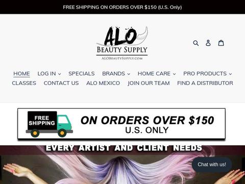 ALO Beauty Supply Coupons and Promo Code