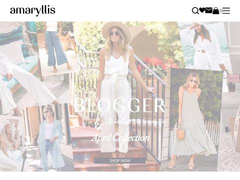 amaryllisapparel Coupons and Promo Code