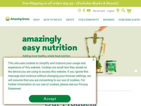 Amazing Grass Coupons and Promo Code