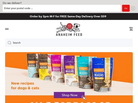 Anaheim Feed Pet Supply Coupons and Promo Code