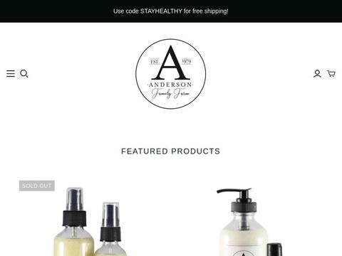 Andersonfamilyfarm1979.com Coupons and Promo Code