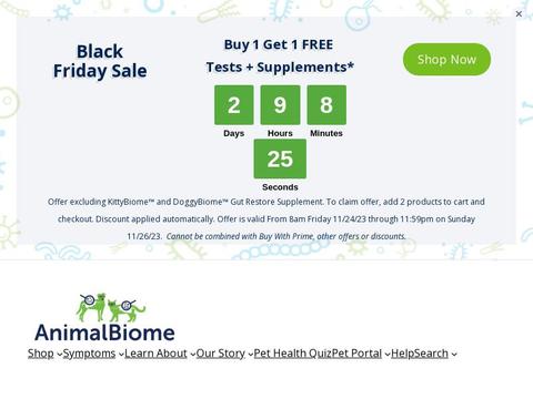 animalbiome Coupons and Promo Code