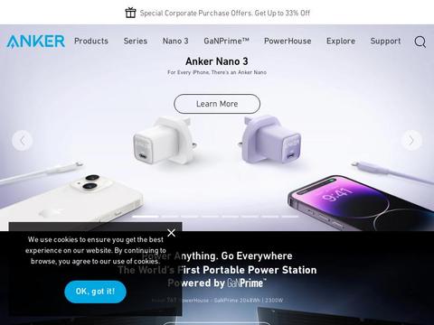 Anker UK Coupons and Promo Code