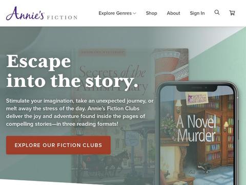 Annie's Fiction Coupons and Promo Code