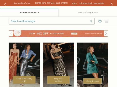 Anthropologie FR Coupons and Promo Code
