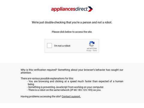 Appliances Direct Coupons and Promo Code