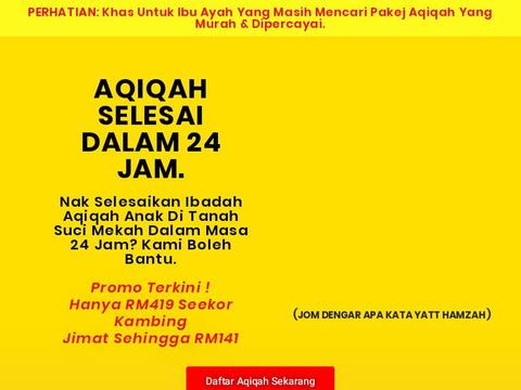 Aqiqah Al Haramain Coupons and Promo Code