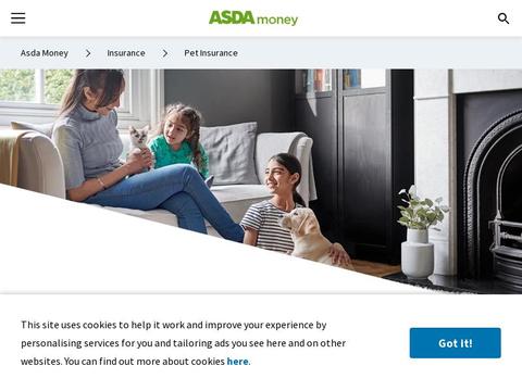 Asda Pet Insurance Coupons and Promo Code