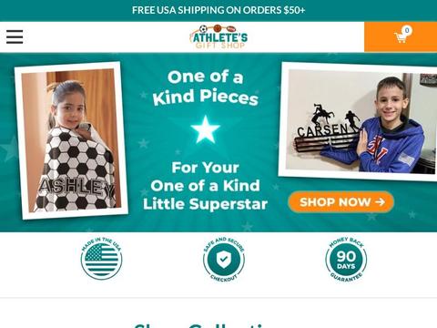 Athlete's Gift Shop Coupons and Promo Code