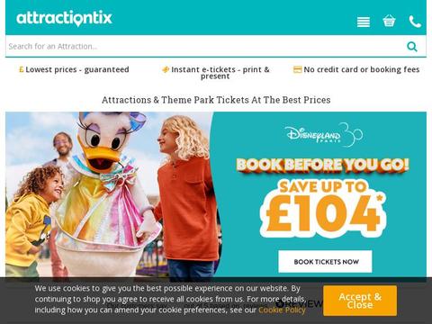 Attractiontix Coupons and Promo Code