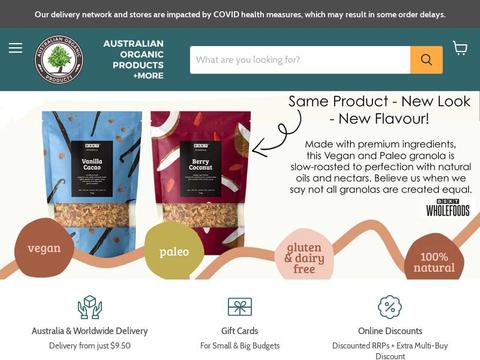 Australianorganicproducts.com.au Coupons and Promo Code